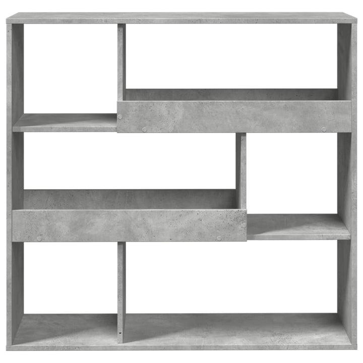 rumdeler 100x33x94,5 cm konstrueret træ betongrå