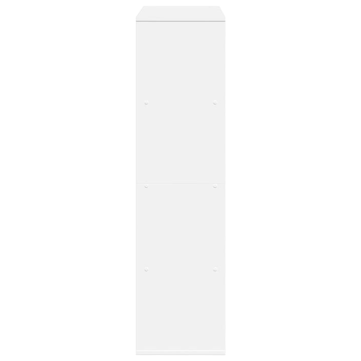 rumdeler 100x33x125,5 cm konstrueret træ hvid