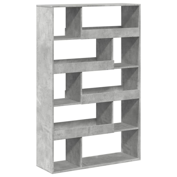 rumdeler 100x33x156,5 cm konstrueret træ betongrå