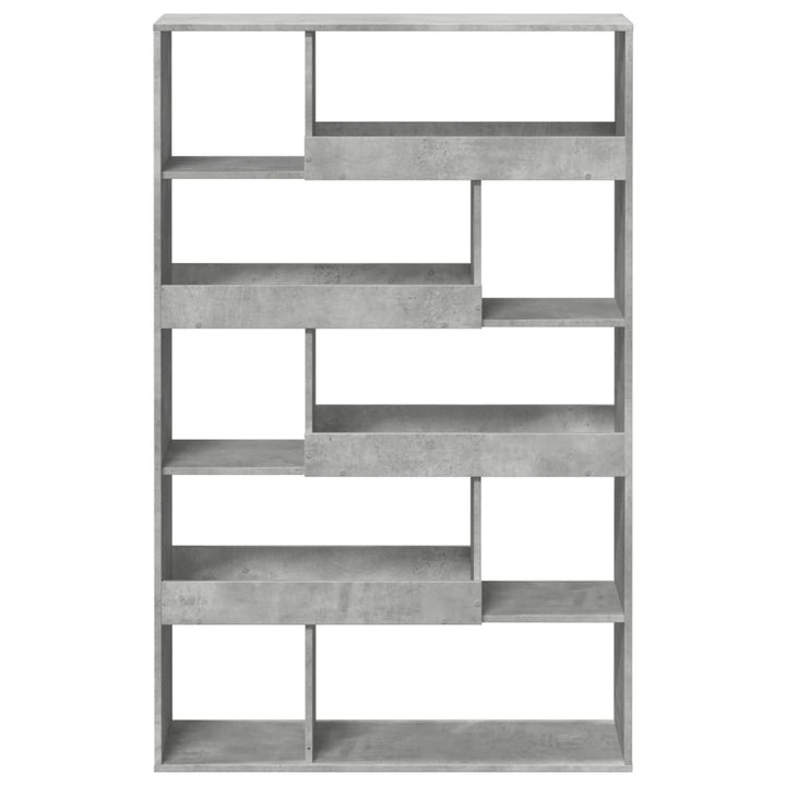 rumdeler 100x33x156,5 cm konstrueret træ betongrå