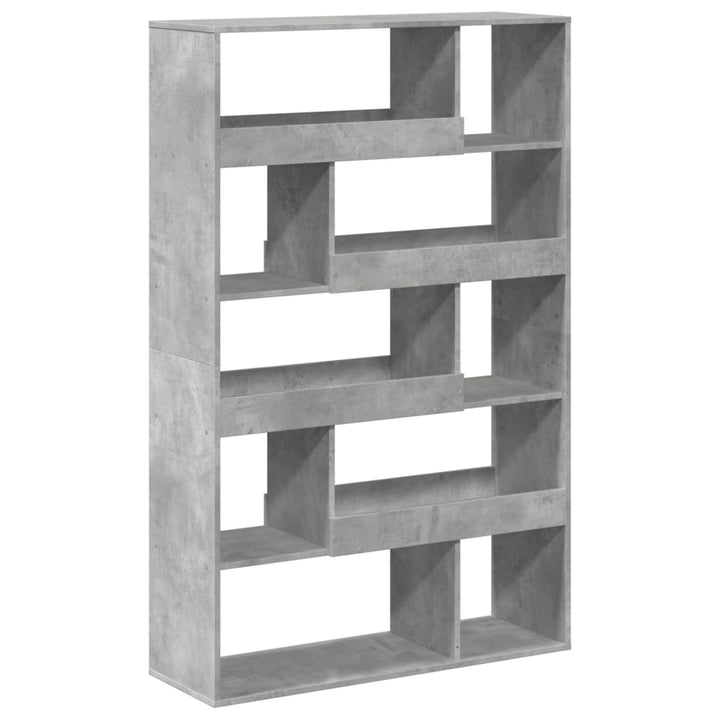 rumdeler 100x33x156,5 cm konstrueret træ betongrå