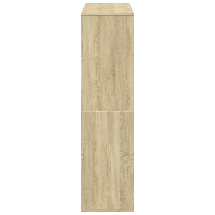 rumdeler 100x33x125,5 cm konstrueret træ sonoma-eg