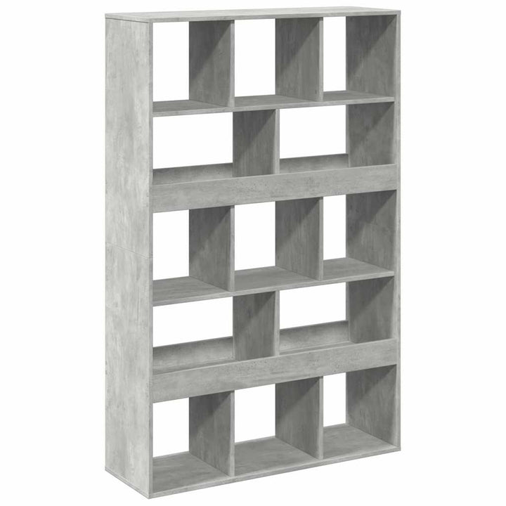 rumdeler 100x33x156,5 cm konstrueret træ betongrå