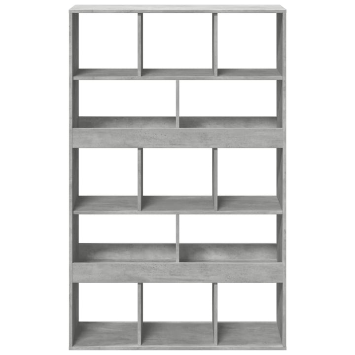 rumdeler 100x33x156,5 cm konstrueret træ betongrå