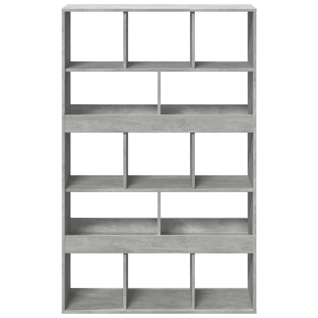 rumdeler 100x33x156,5 cm konstrueret træ betongrå