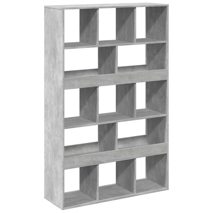 rumdeler 100x33x156,5 cm konstrueret træ betongrå