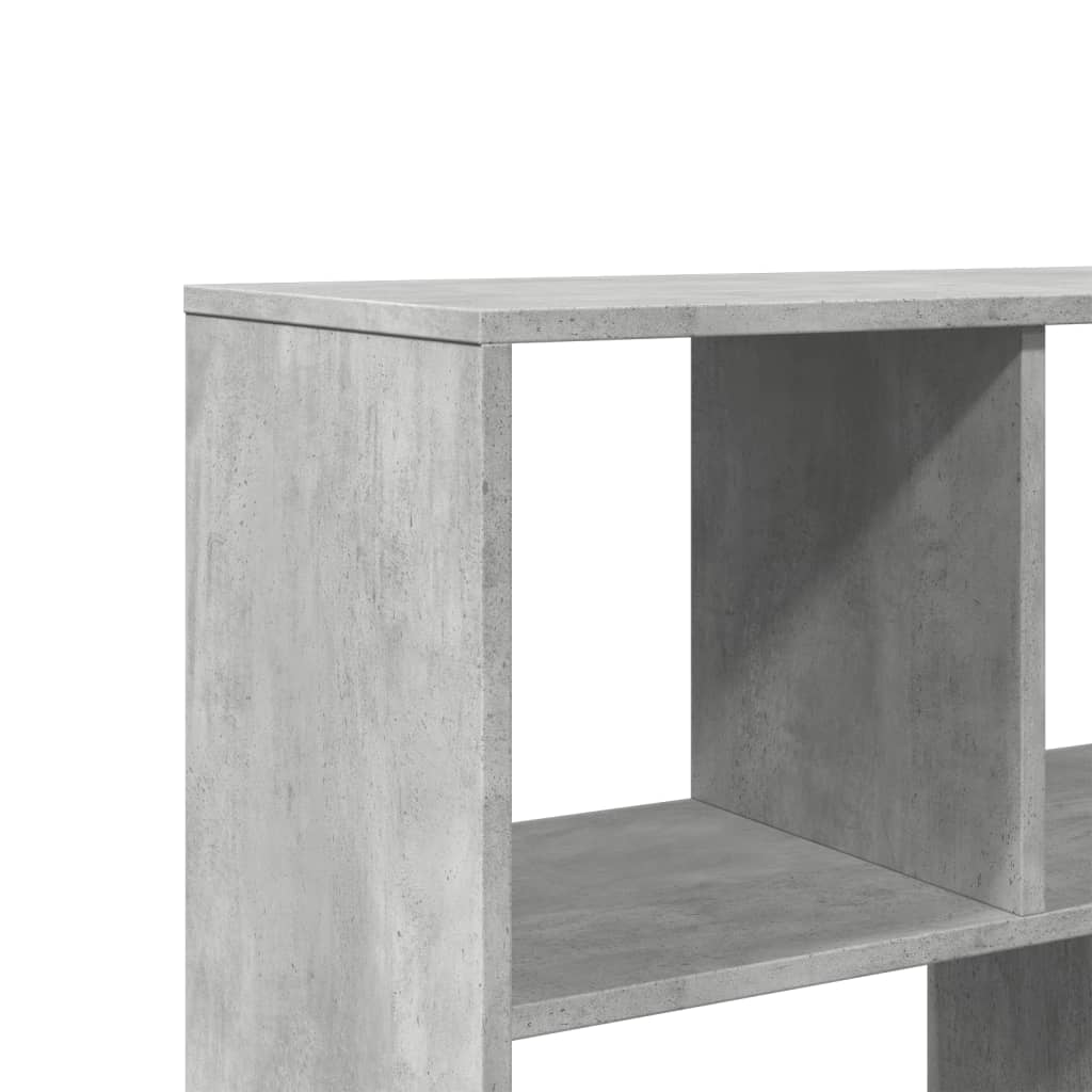 rumdeler 100x33x156,5 cm konstrueret træ betongrå