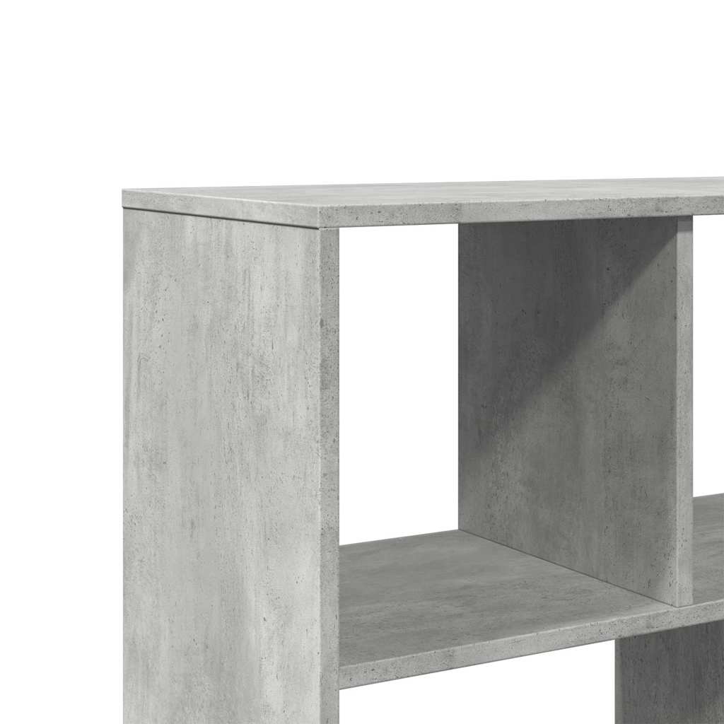 rumdeler 100x33x156,5 cm konstrueret træ betongrå