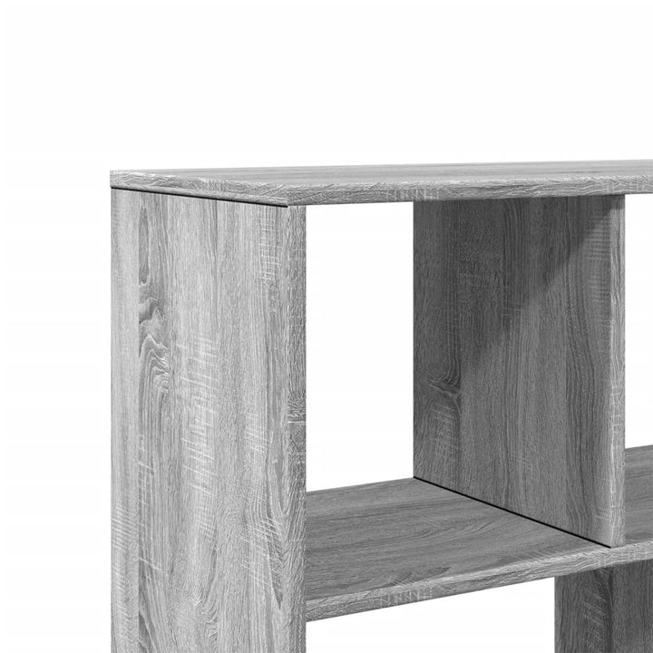 rumdeler 100x33x156,5 cm konstrueret træ grå sonoma-eg