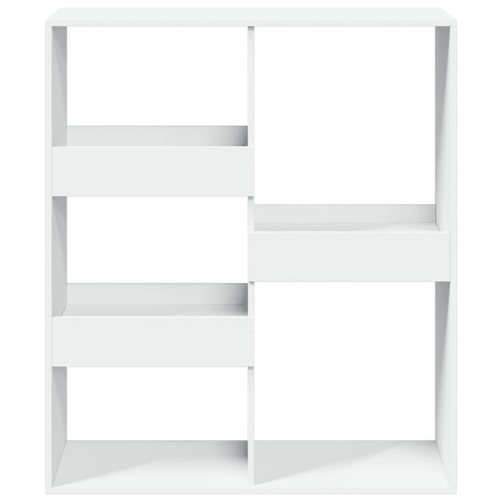 rumdeler 100x33x115 cm konstrueret træ hvid
