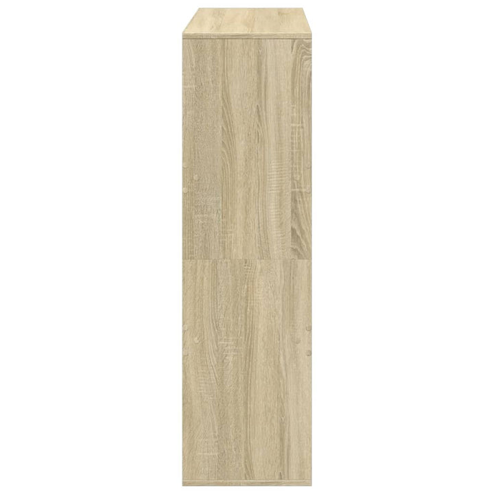 rumdeler 100x33x115 cm konstrueret træ sonoma-eg