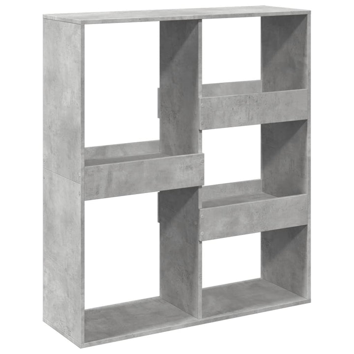 rumdeler 100x33x115 cm konstrueret træ betongrå