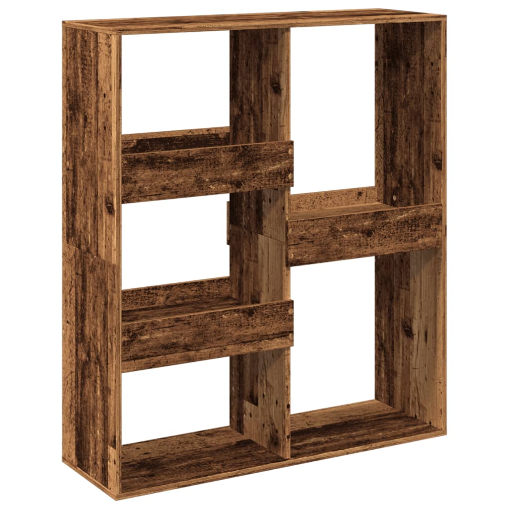 rumdeler 100x33x115 cm konstrueret træ antikt træ