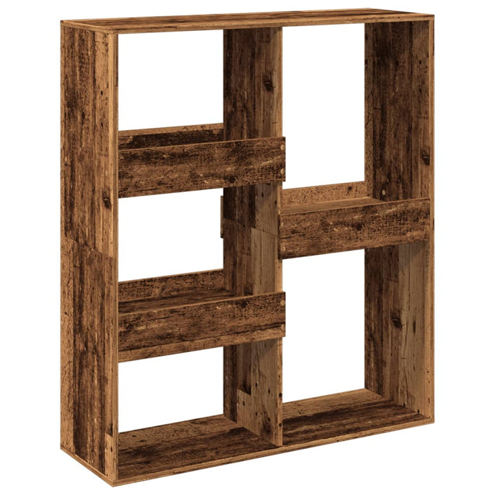 rumdeler 100x33x115 cm konstrueret træ antikt træ