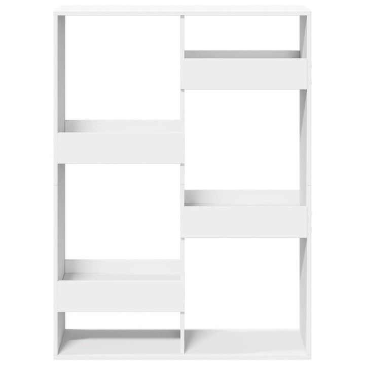 rumdeler 100x33x135 cm konstrueret træ hvid