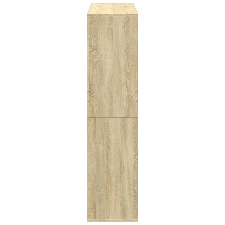 rumdeler 100x33x135 cm konstrueret træ sonoma-eg
