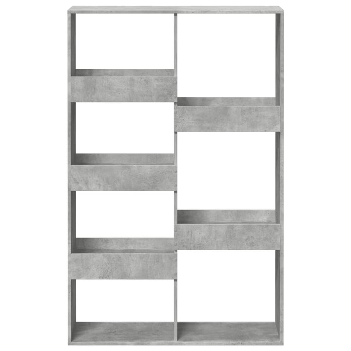 rumdeler 100x33x155,5 cm konstrueret træ betongrå