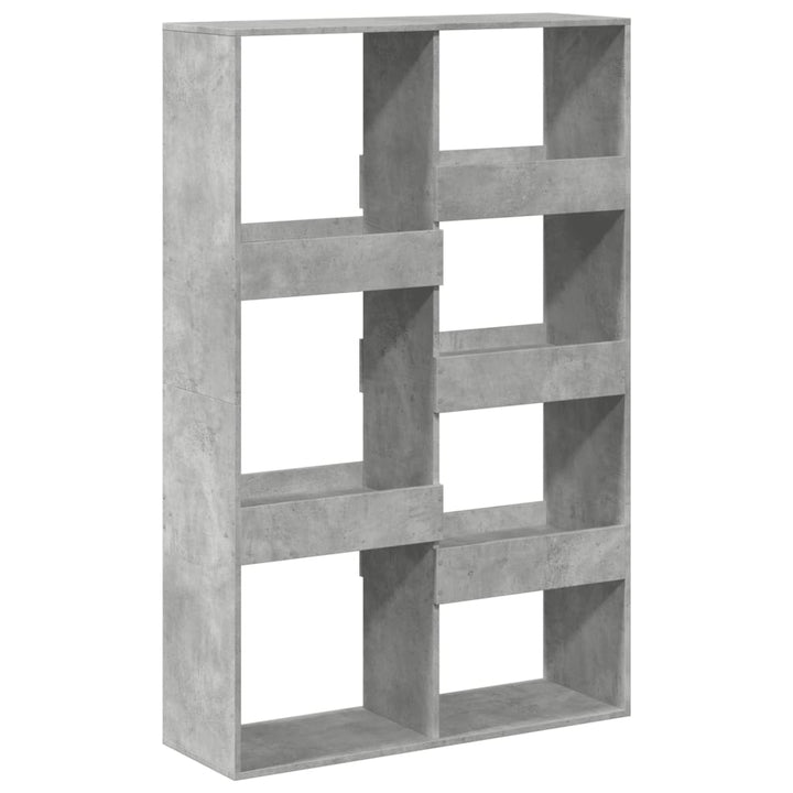 rumdeler 100x33x155,5 cm konstrueret træ betongrå