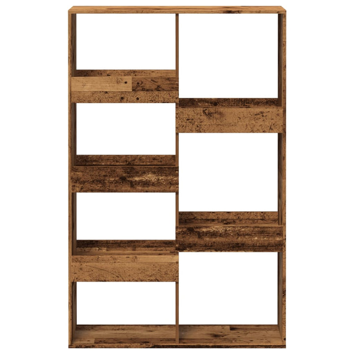 rumdeler 100x33x155,5 cm konstrueret træ antikt træ