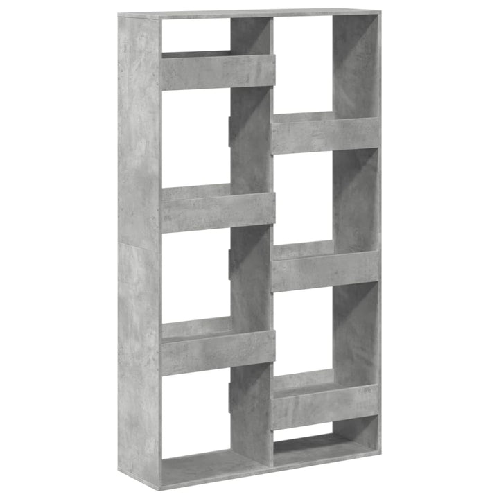 rumdeler 100x33x175 cm konstrueret træ betongrå