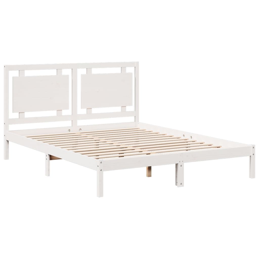 ekstra lang sengeramme uden madras 160x210 cm massivt træ