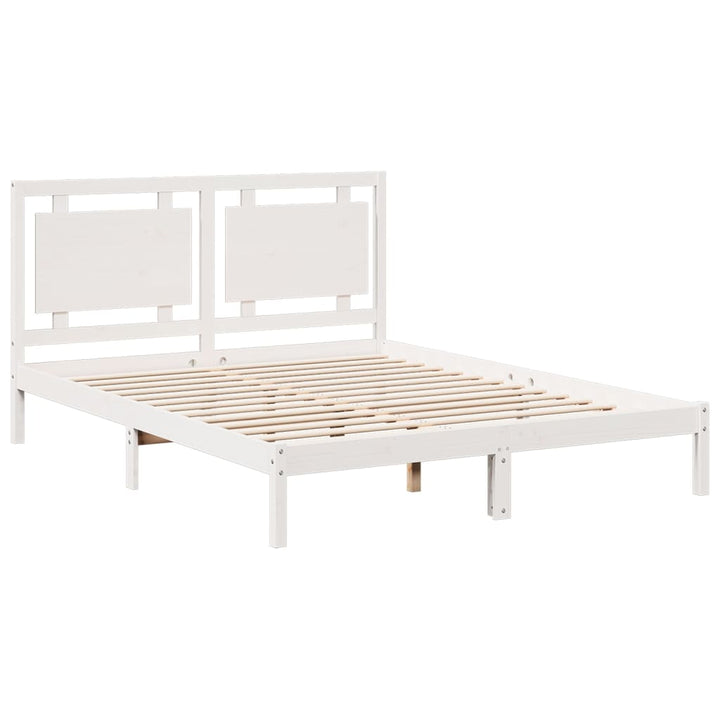 ekstra lang sengeramme uden madras 160x210 cm massivt træ