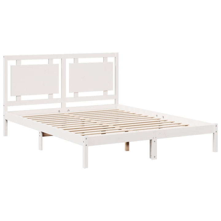 ekstra lang sengeramme uden madras 160x220 cm massivt træ