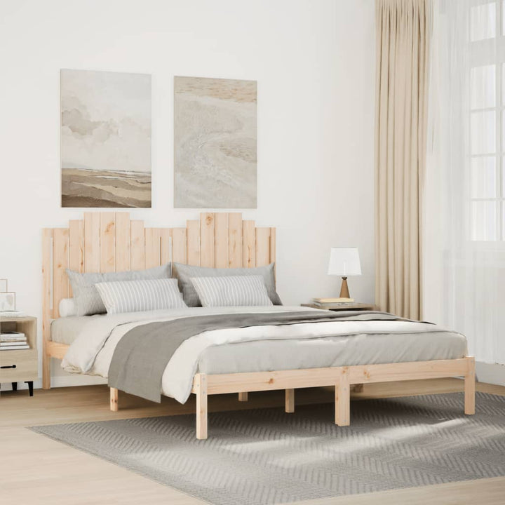 ekstra lang sengeramme uden madras 160x210 cm massivt træ