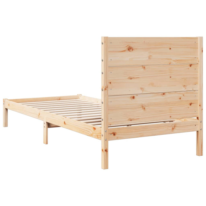 ekstra lang sengeramme uden madras 100x210 cm massivt træ