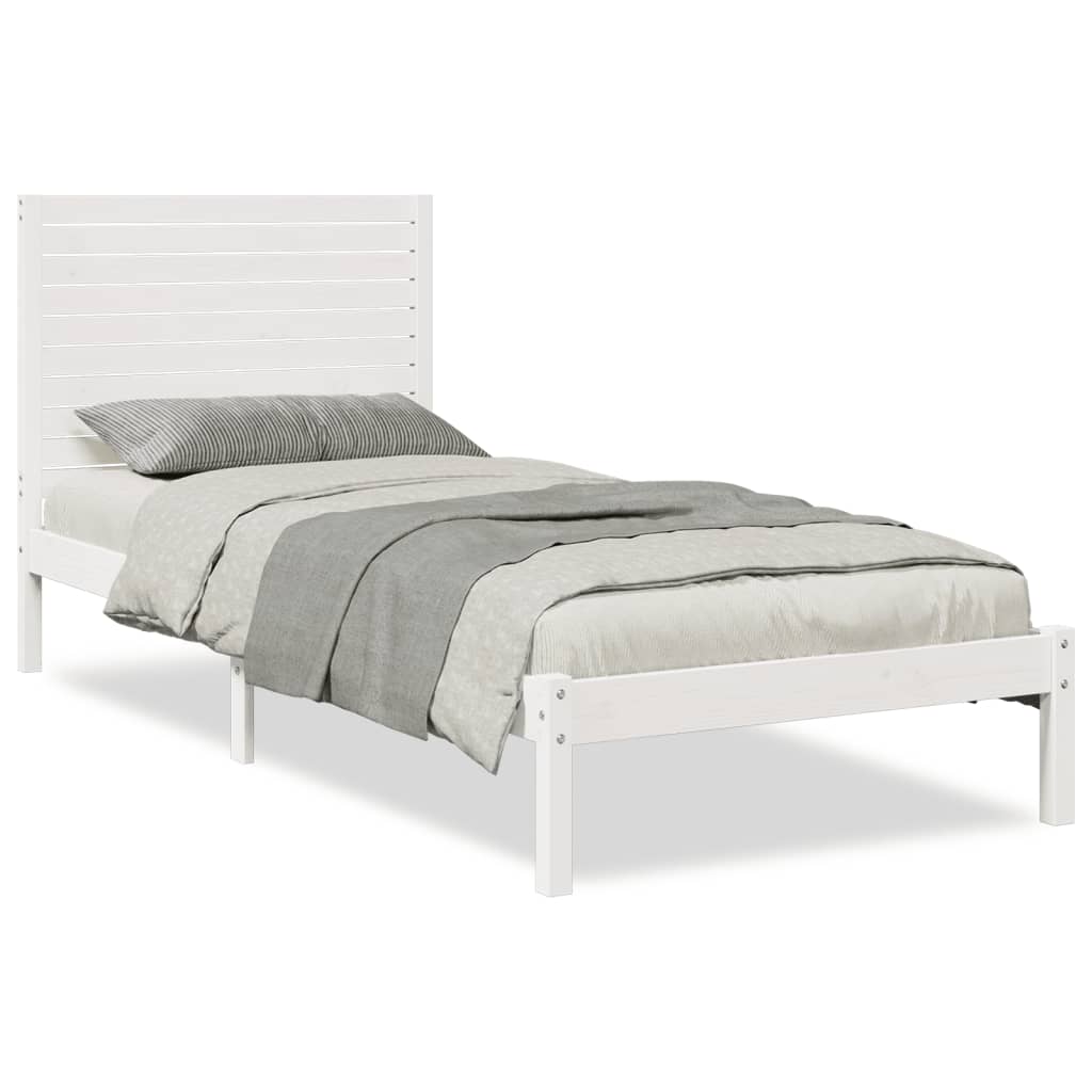 ekstra lang sengeramme uden madras 90x210 cm massivt træ