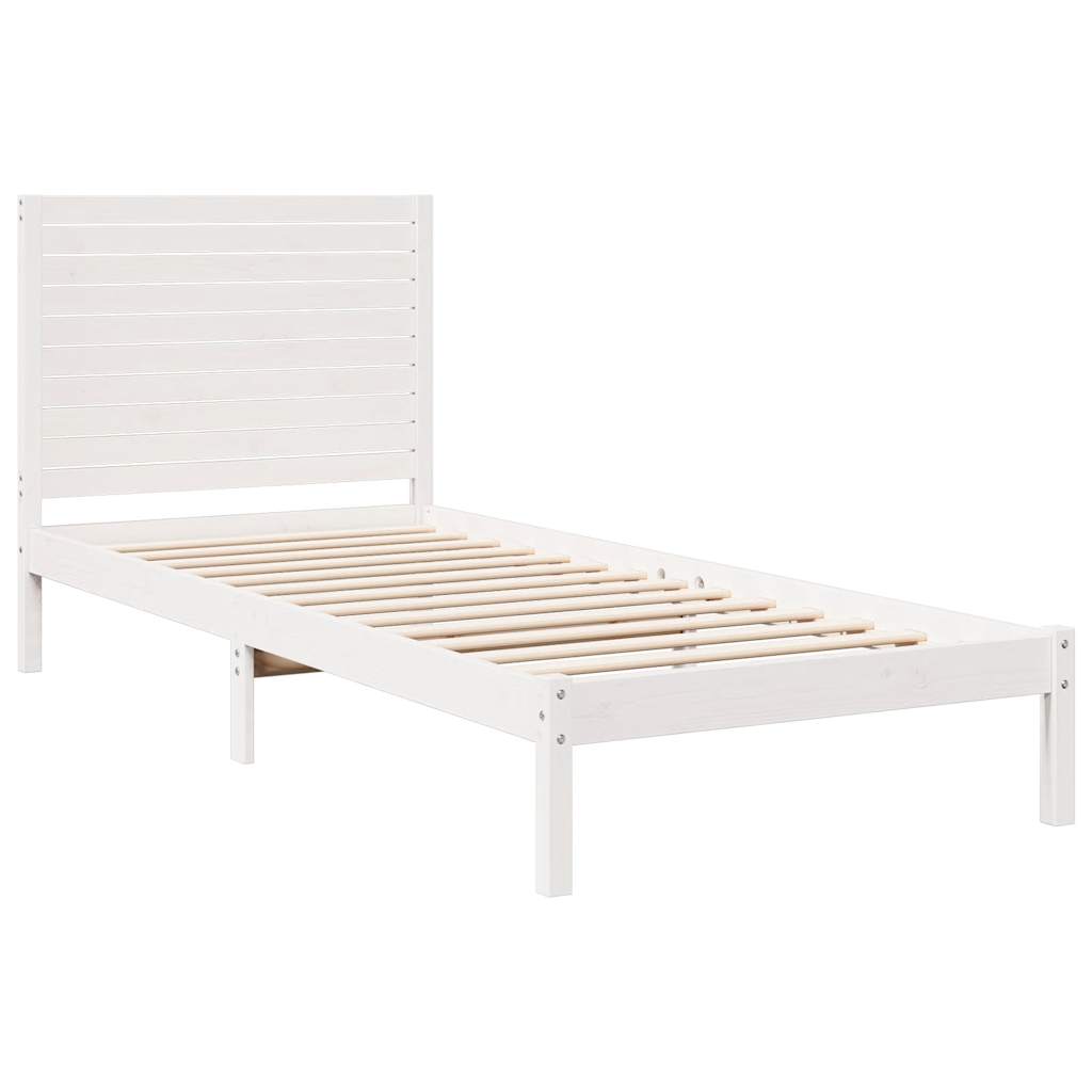 ekstra lang sengeramme uden madras 90x210 cm massivt træ