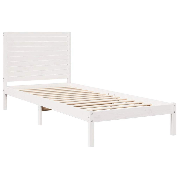 ekstra lang sengeramme uden madras 90x210 cm massivt træ