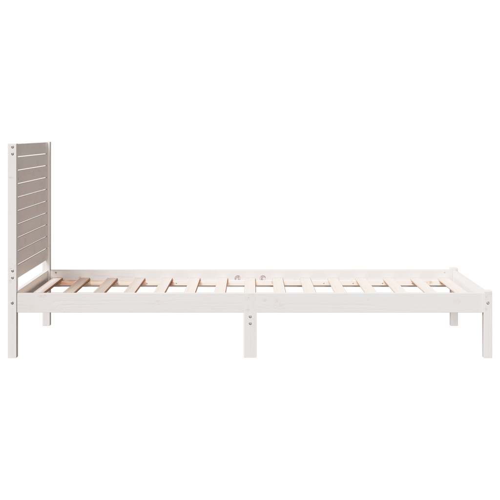 ekstra lang sengeramme uden madras 90x210 cm massivt træ