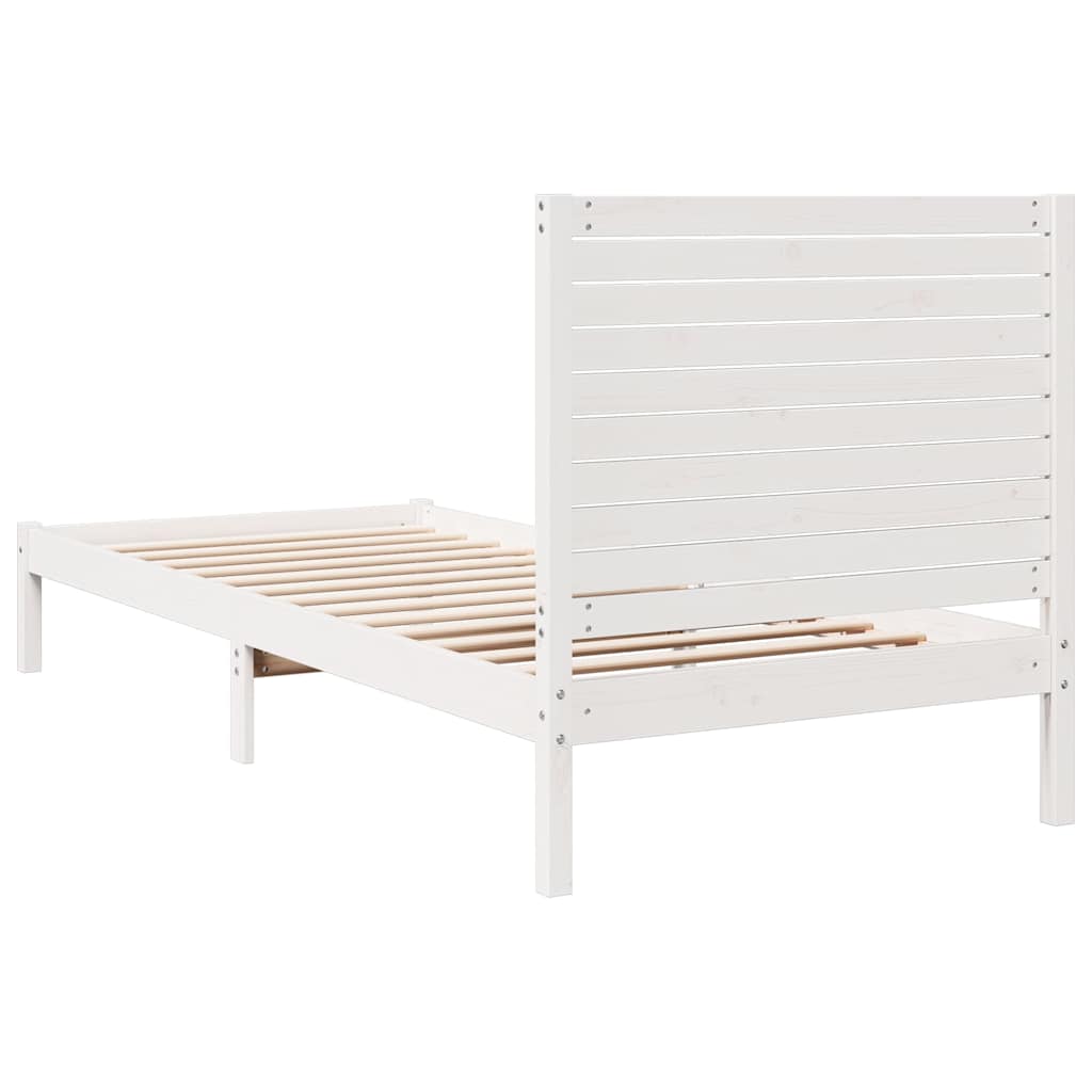 ekstra lang sengeramme uden madras 90x210 cm massivt træ