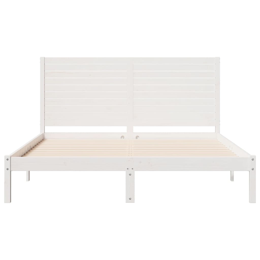 ekstra lang sengeramme uden madras 160x210 cm massivt træ