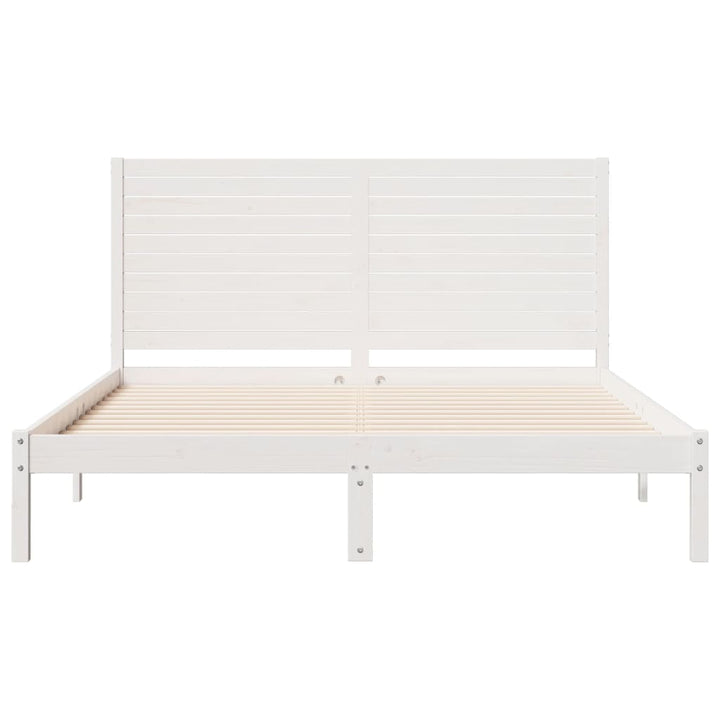 ekstra lang sengeramme uden madras 160x210 cm massivt træ