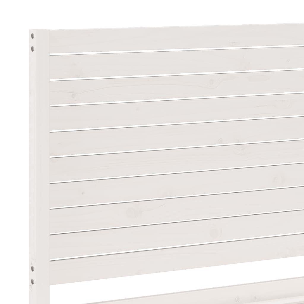 ekstra lang sengeramme uden madras 160x210 cm massivt træ