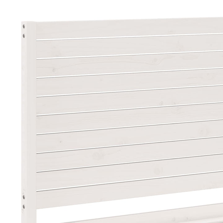 ekstra lang sengeramme uden madras 160x210 cm massivt træ