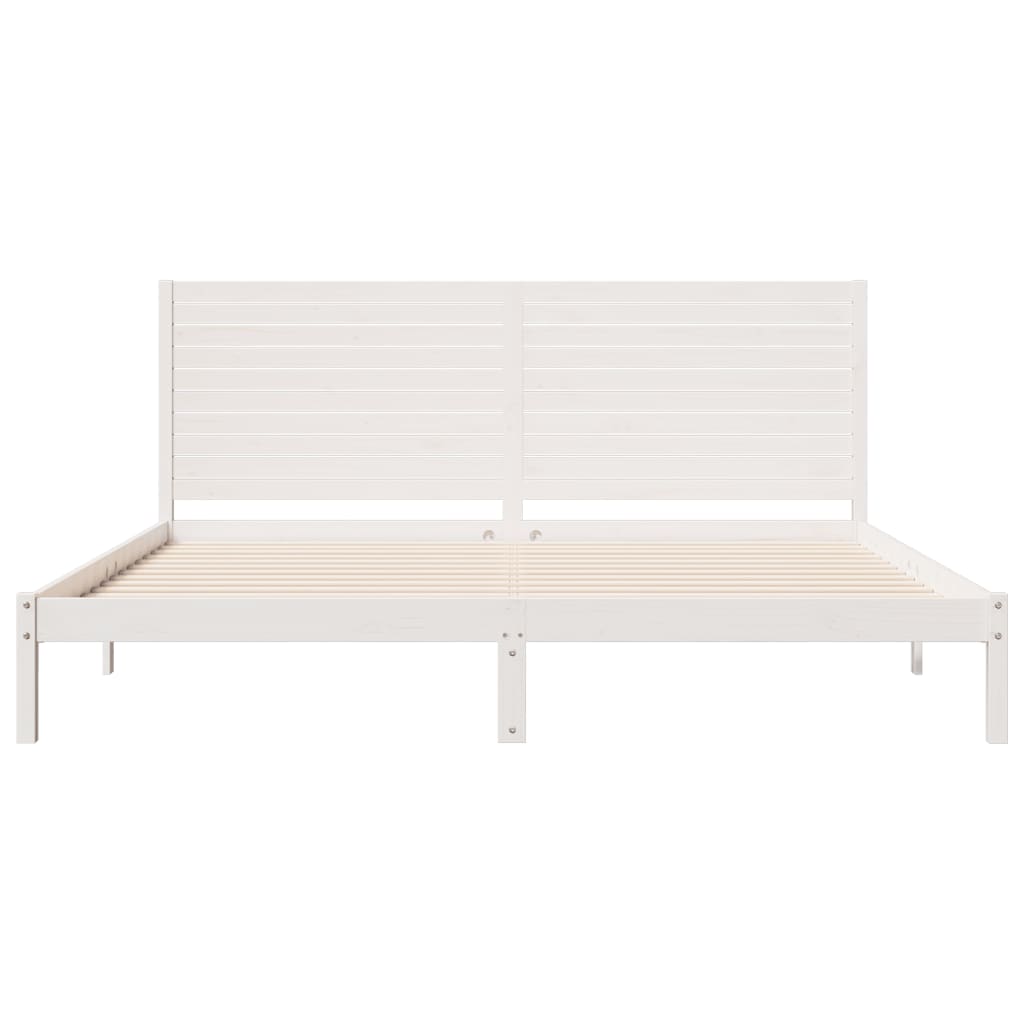 ekstra lang sengeramme uden madras 180x210 cm massivt træ
