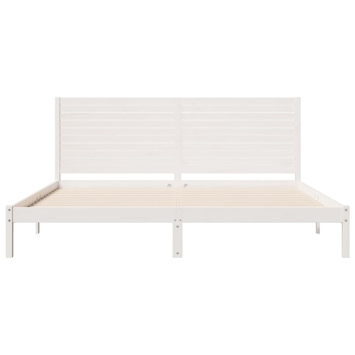 ekstra lang sengeramme uden madras 180x210 cm massivt træ