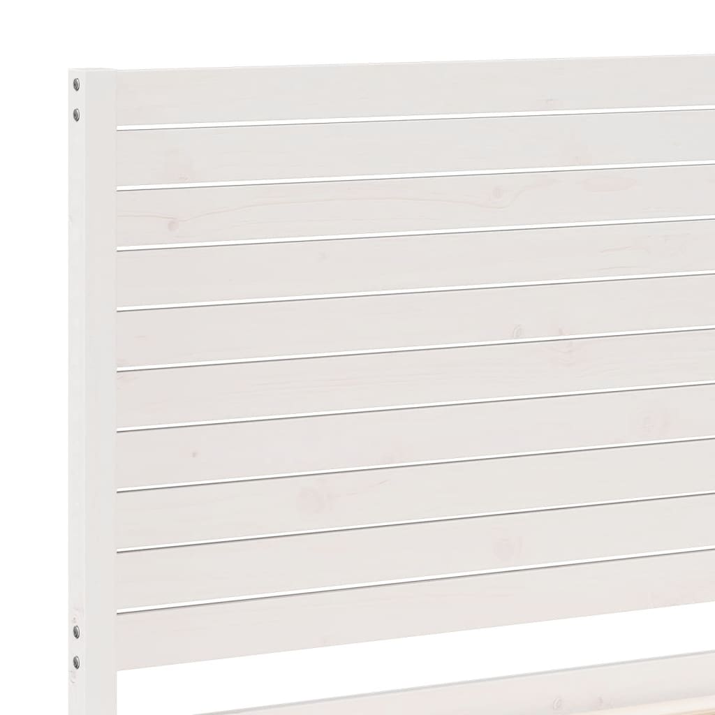 ekstra lang sengeramme uden madras 200x210 cm massivt træ