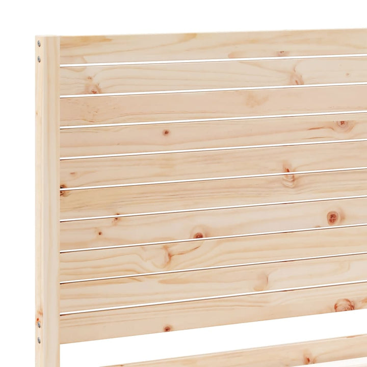 ekstra lang sengeramme uden madras 90x220 cm massivt træ