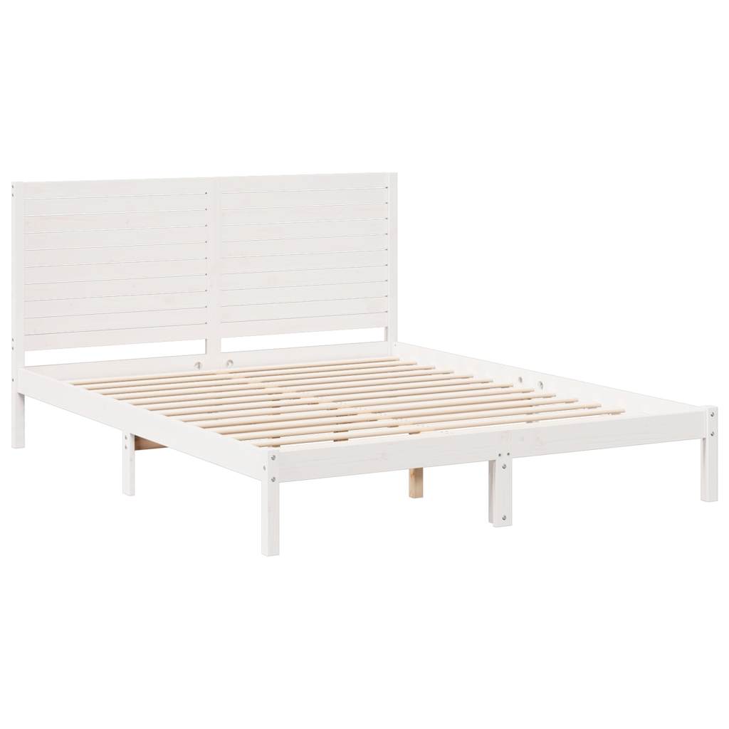 ekstra lang sengeramme uden madras 140x220 cm massivt træ