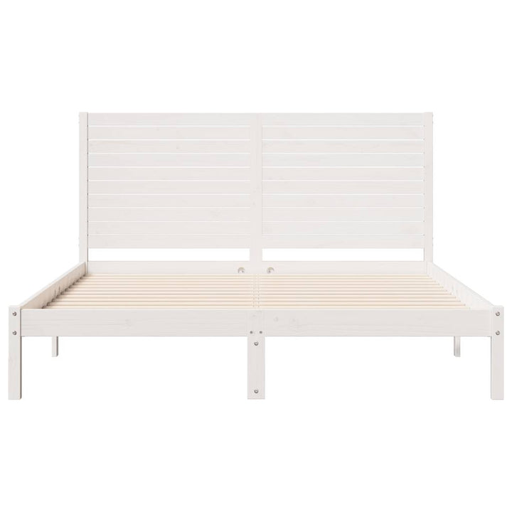 ekstra lang sengeramme uden madras 140x220 cm massivt træ