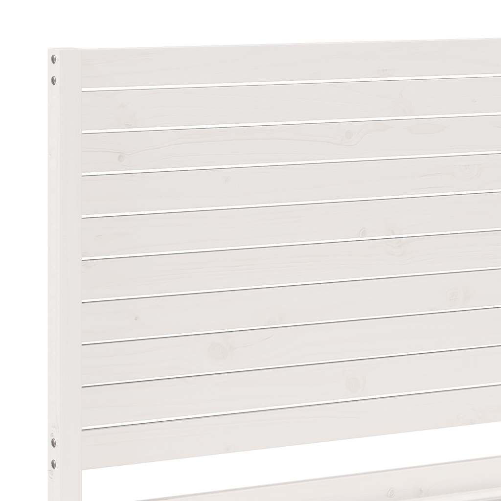 ekstra lang sengeramme uden madras 140x220 cm massivt træ