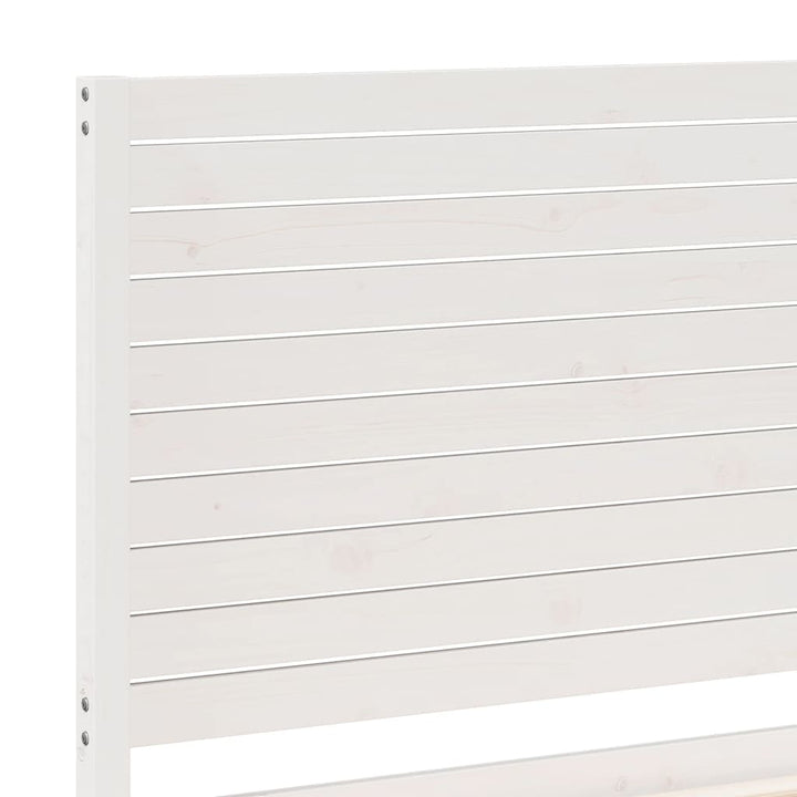 ekstra lang sengeramme uden madras 160x220 cm massivt træ