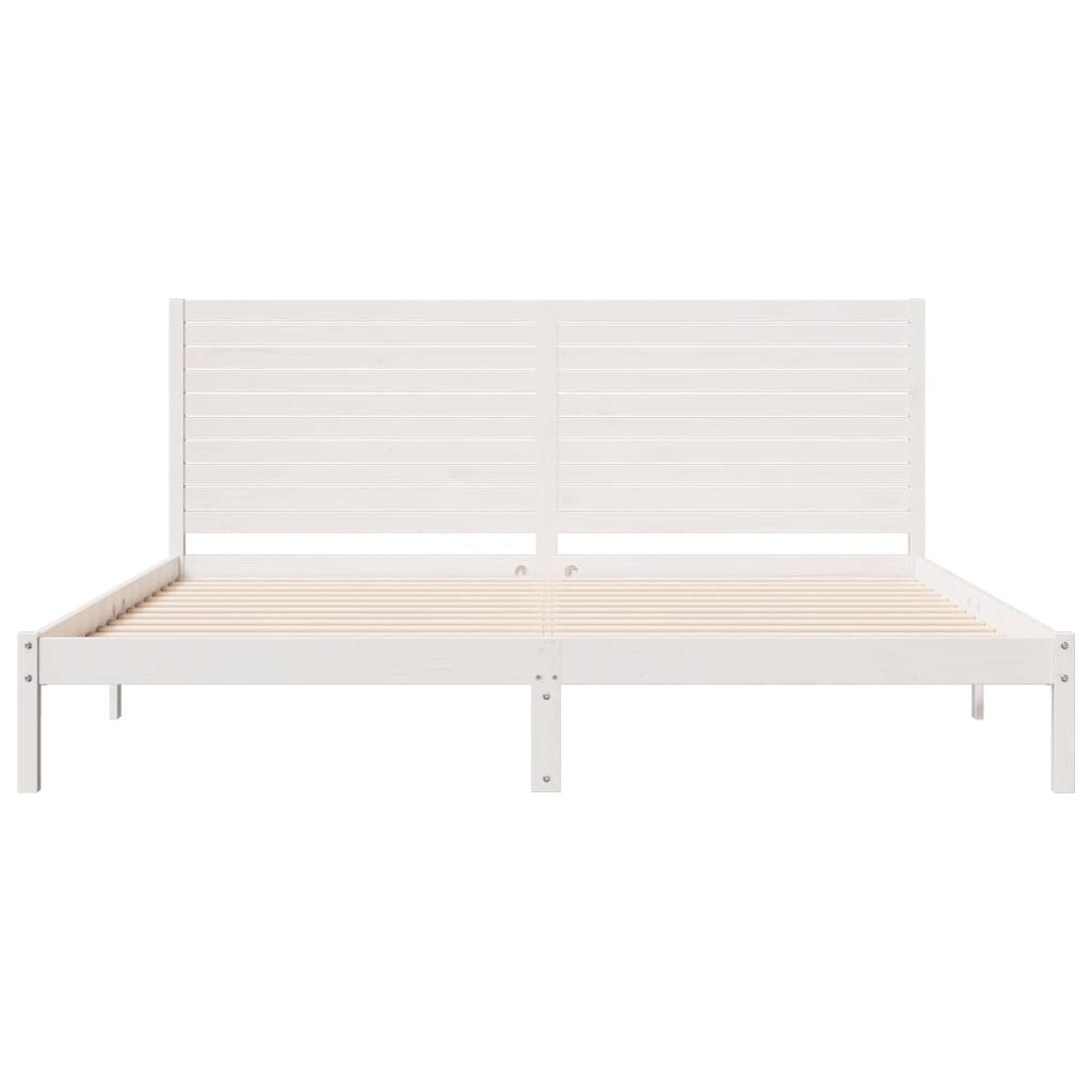 ekstra lang sengeramme uden madras 200x220 cm massivt træ