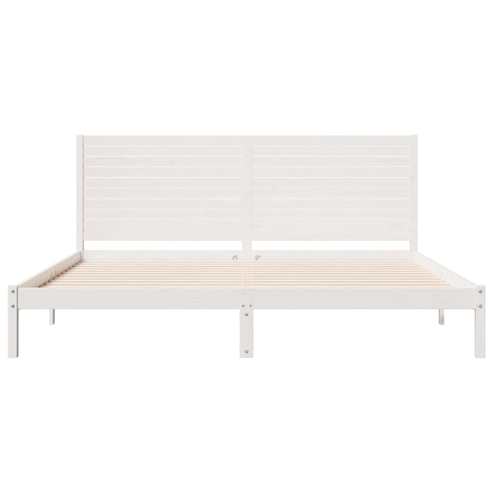 ekstra lang sengeramme uden madras 200x220 cm massivt træ