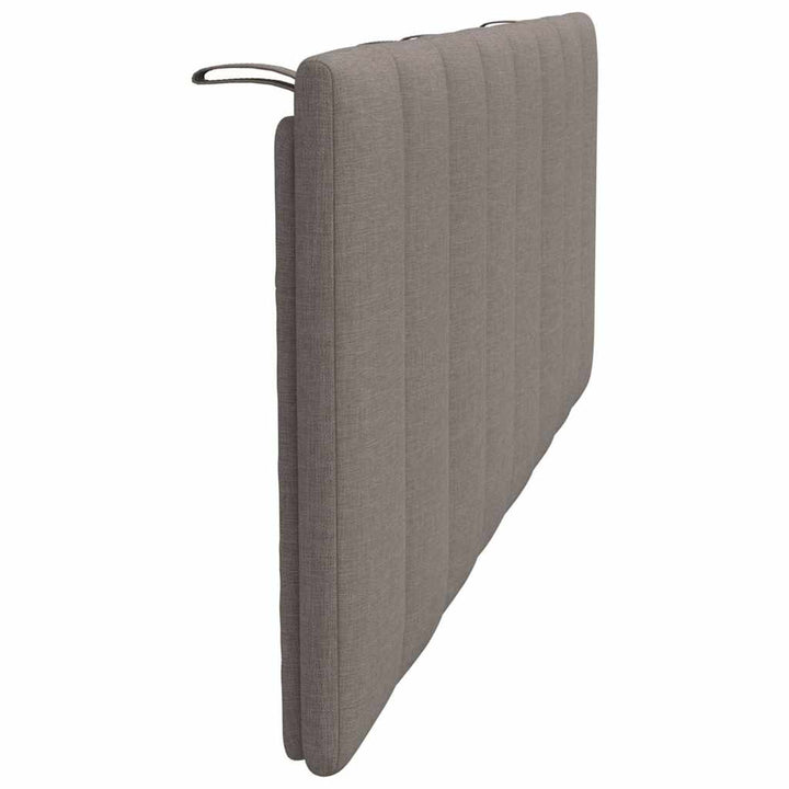 gavlpude Hanko 120 cm stof gråbrun