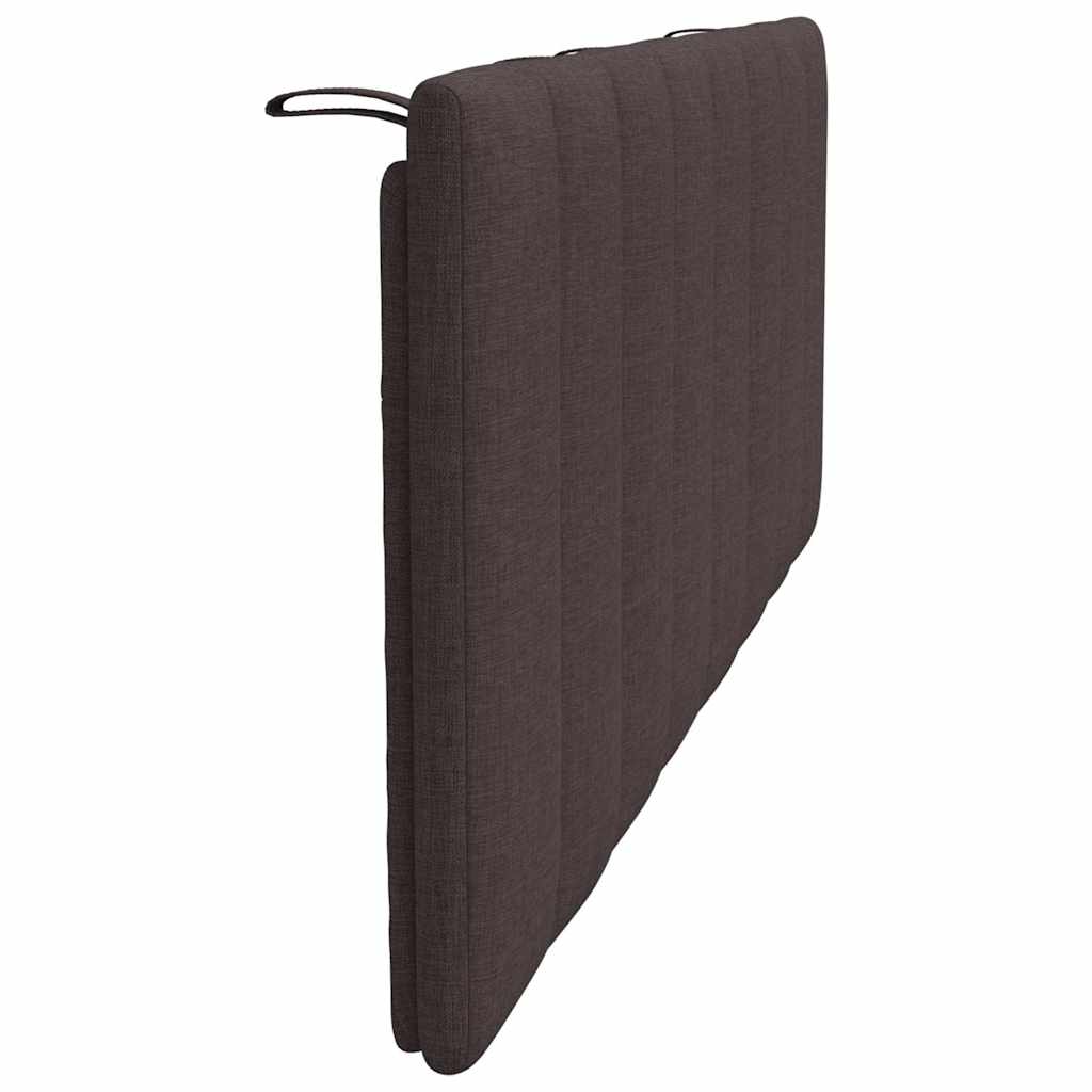 gavlpude Hanko 140 cm stof mørkebrun
